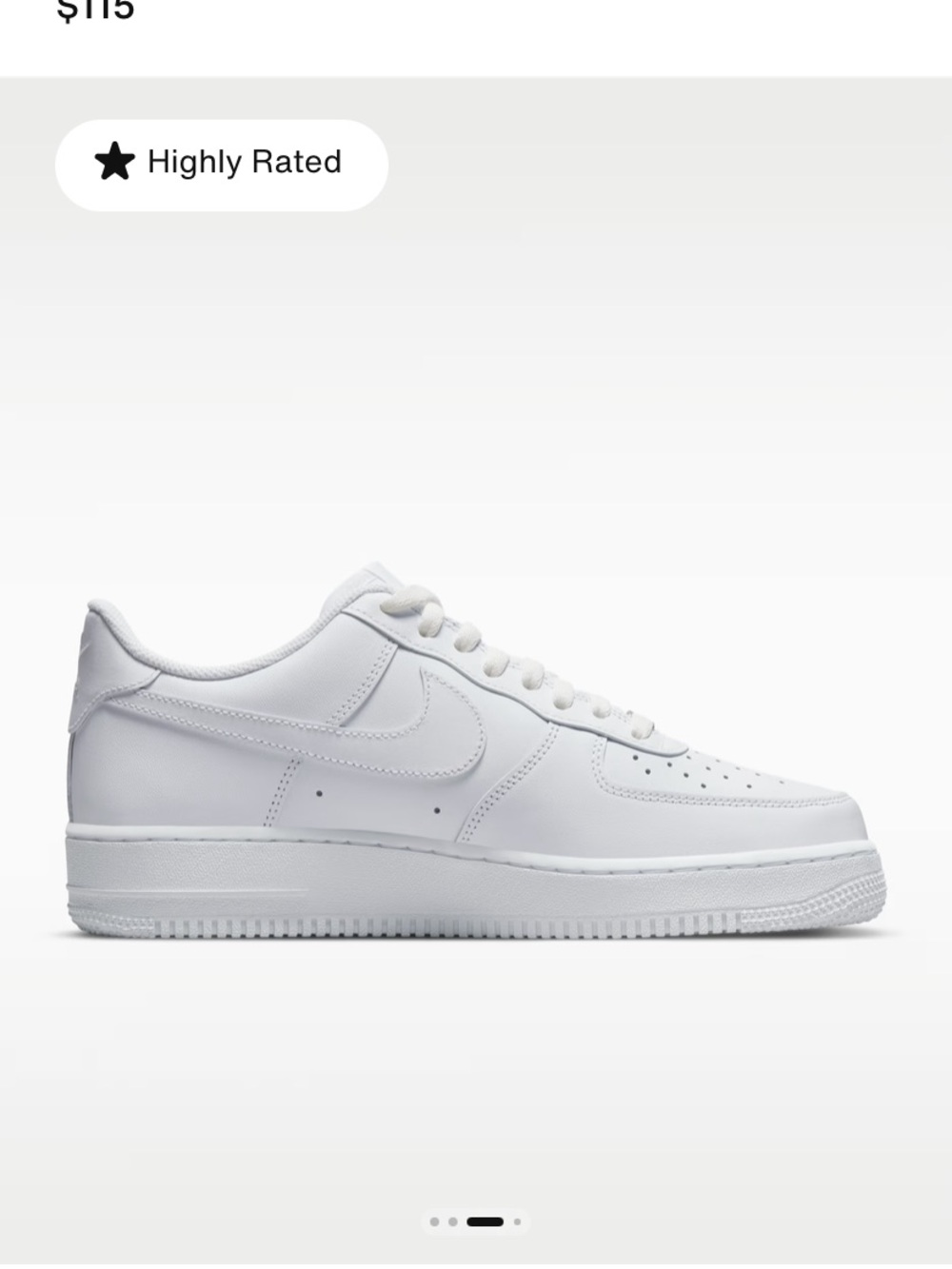Nike women All-White Low Top Sneakers